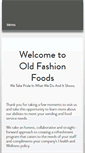Mobile Screenshot of oldfashfd.com